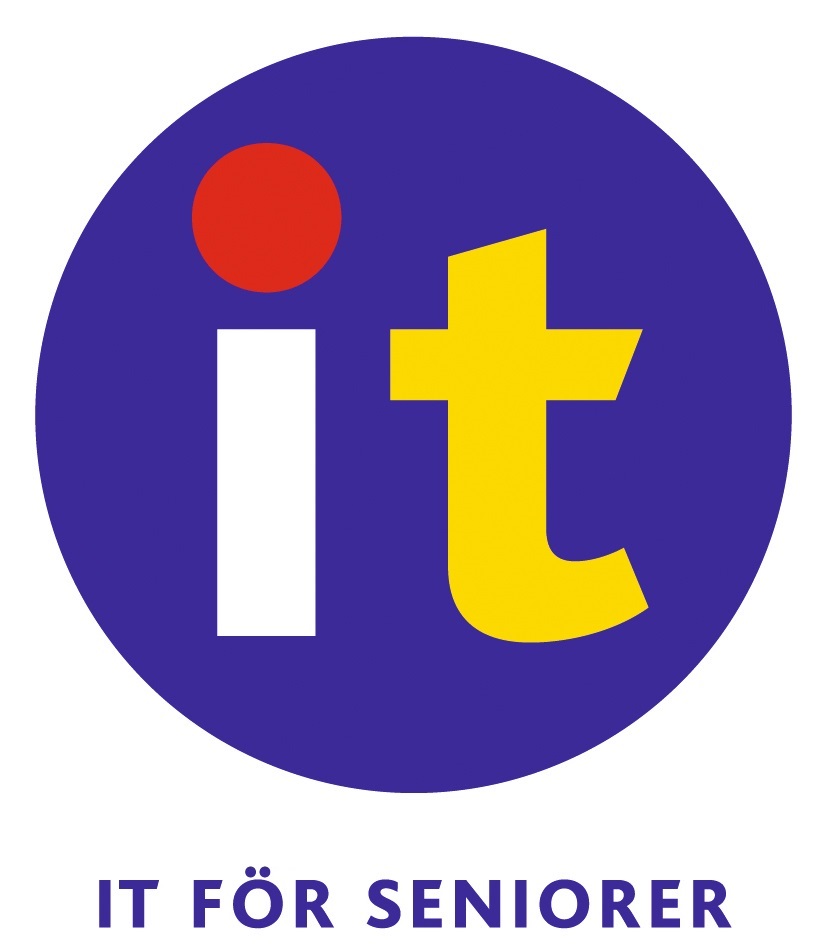 it-logon med texten IT FÖR SENIORER