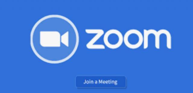 Zooms logo och texten ZOOM